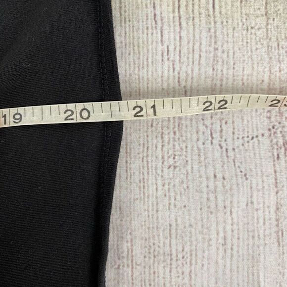 Calia by Carrie underwood women XS black Crewneck short sleeve shirt w/side tie - Picture 10 of 10